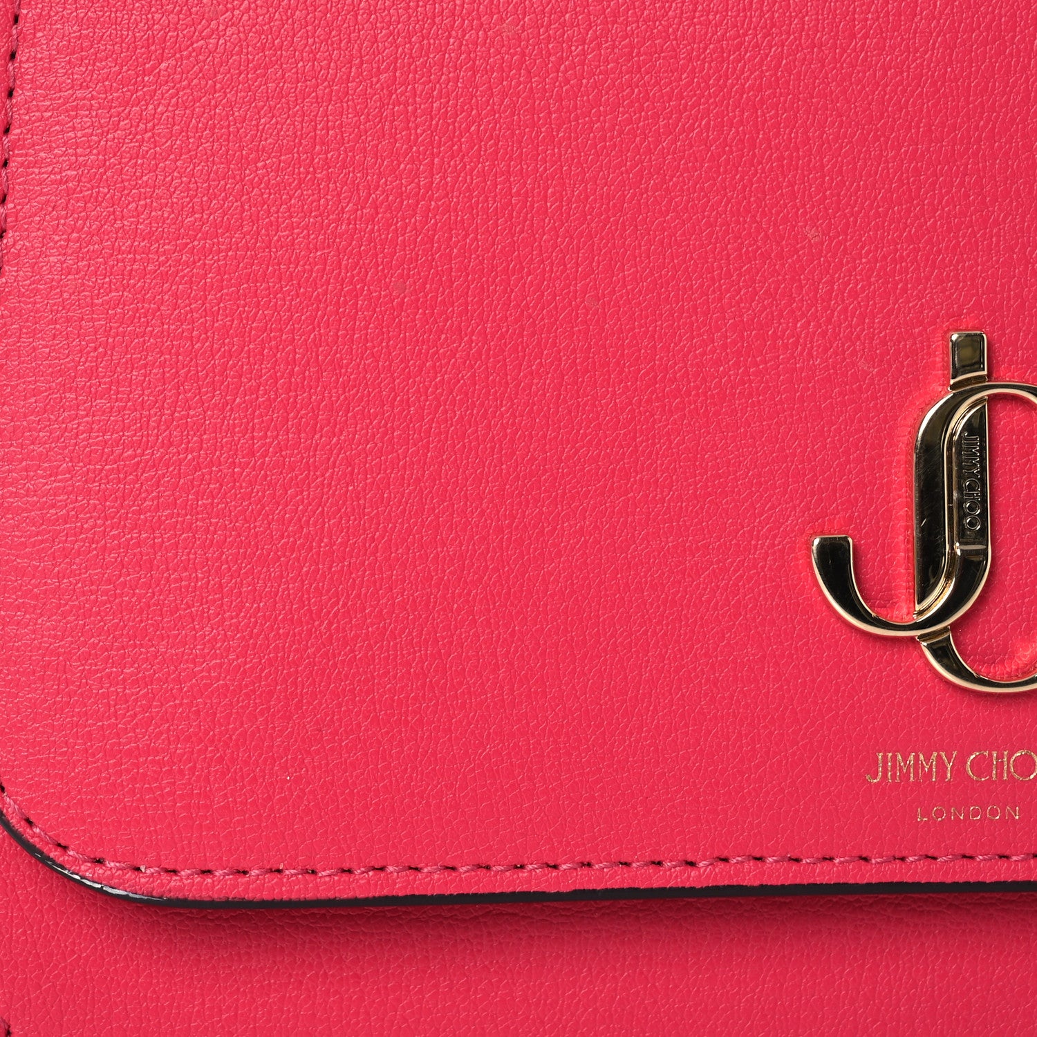 Jimmy Choo Grainy Calfskin Varenne Top Handle Satchel Pink 7 of 13