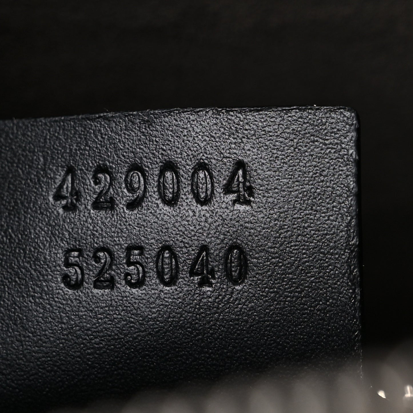 Guccissima Signature Messenger Bag Black