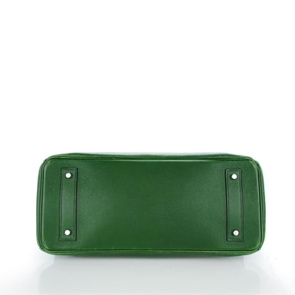 Hermes Evergrain JPG Shoulder Birkin II 42 Vert Laurier 6 of 27