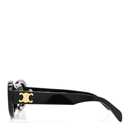 Celine Acetate Triomphe 01 Sunglasses CL 40194U Black 3 of 7