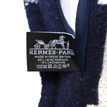 Hermes Wool Cashmere Avalon III Pillow PM Ecru Caban 3 of 3