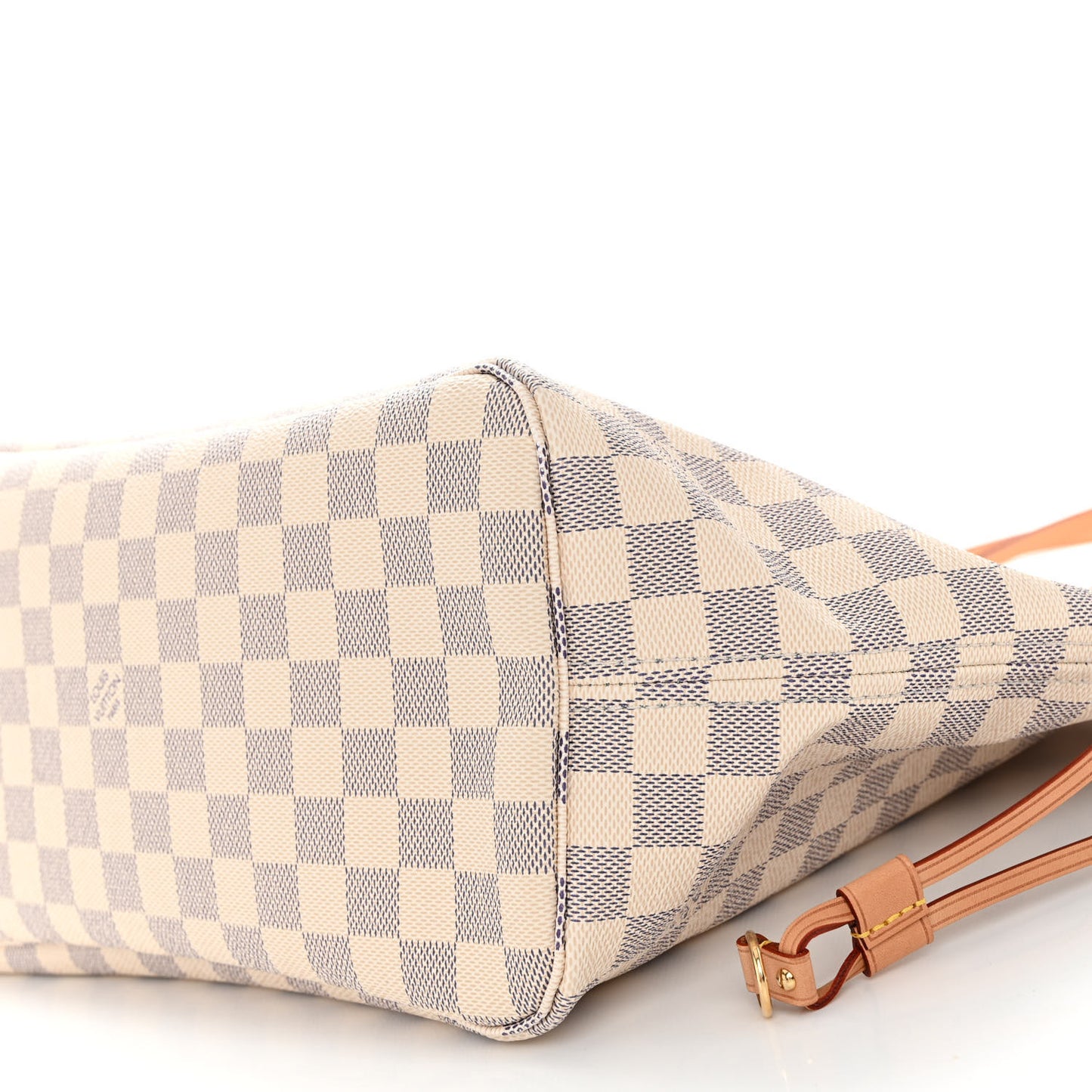 Damier Azur Neo Neverfull MM Rose Ballerine