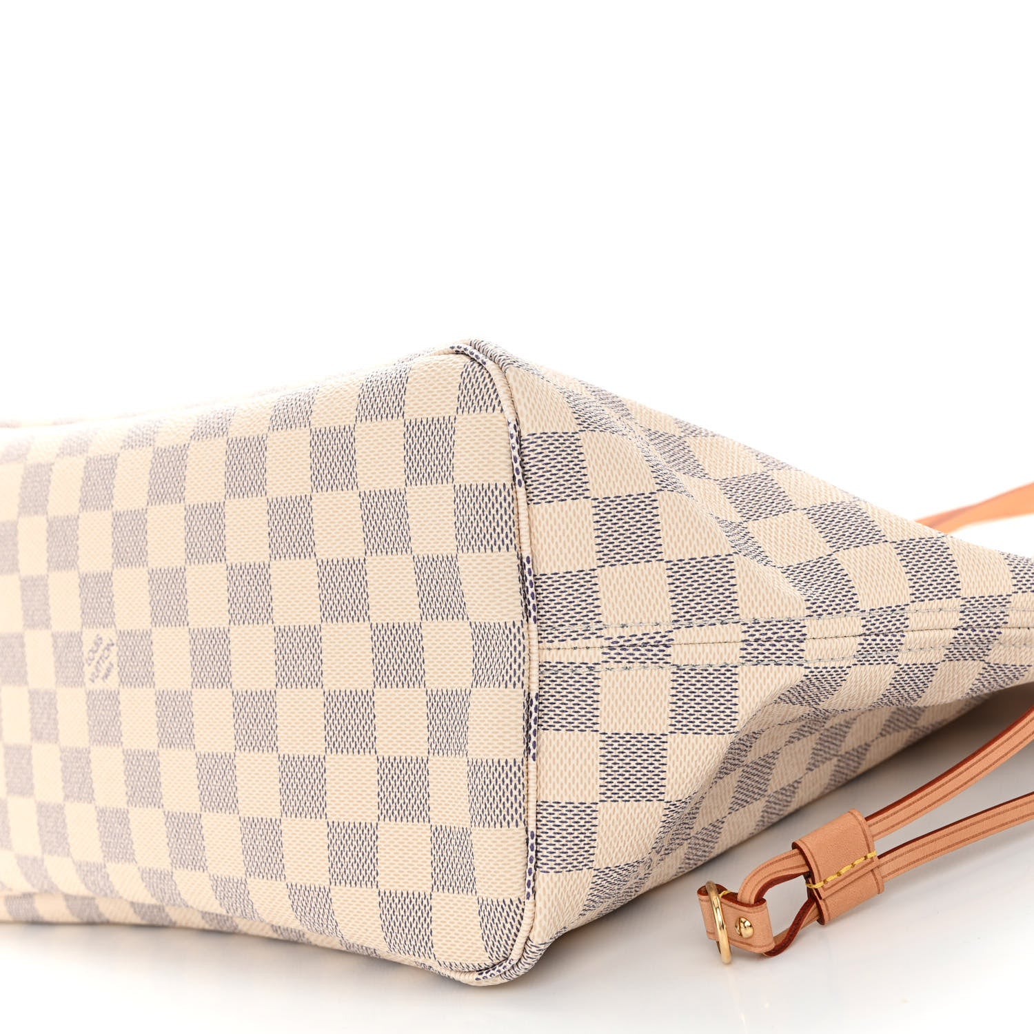 Louis Vuitton Damier Azur Neo Neverfull MM Rose Ballerine 9 of 12