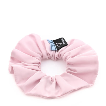 Prada Re-Nylon Metal Logo Scrunchie Alabastro 2 of 4