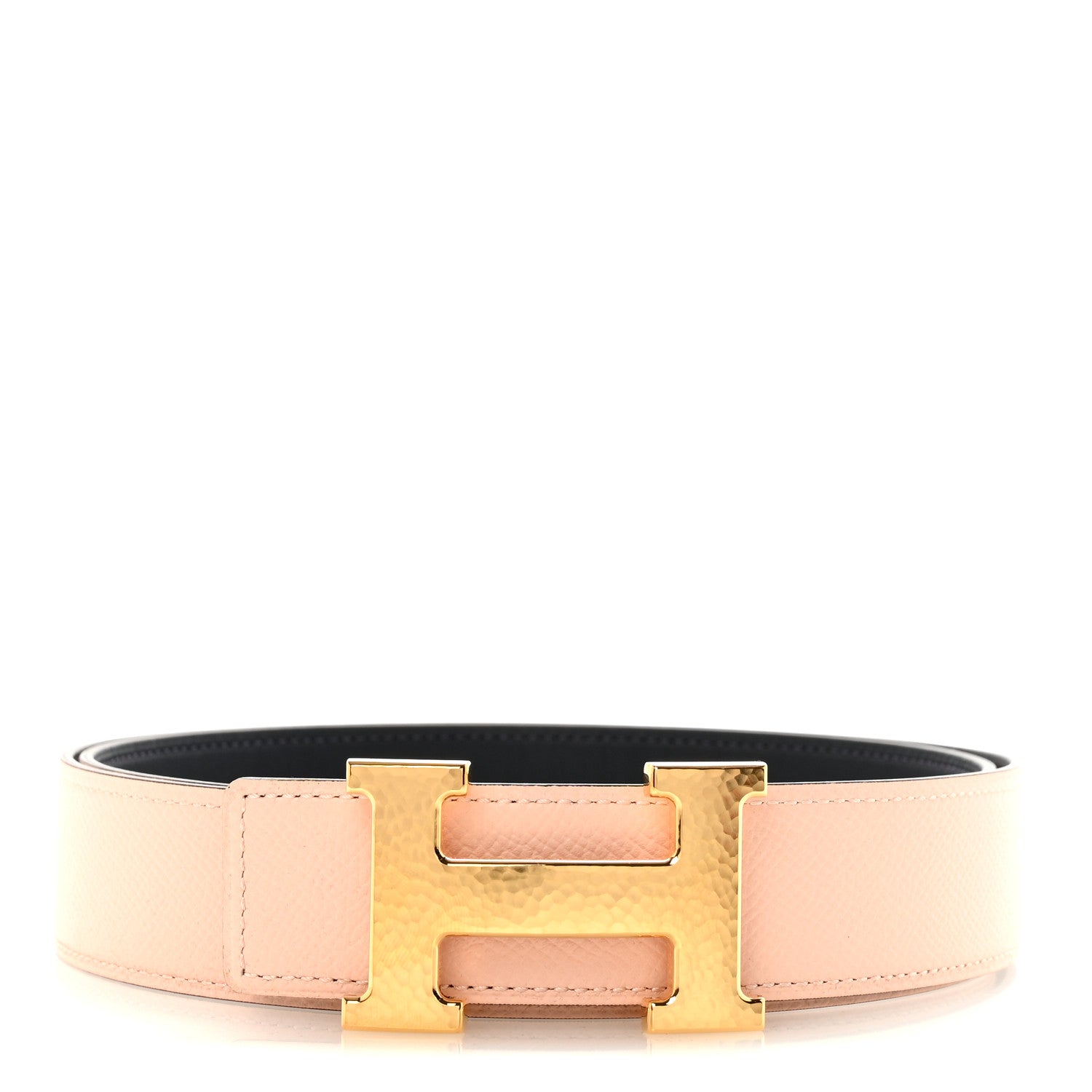 Hermes Swift Epsom Reversible 32mm Martelee H Belt 90 36 Bleu Indigo Rose Eglantine 1 of 6