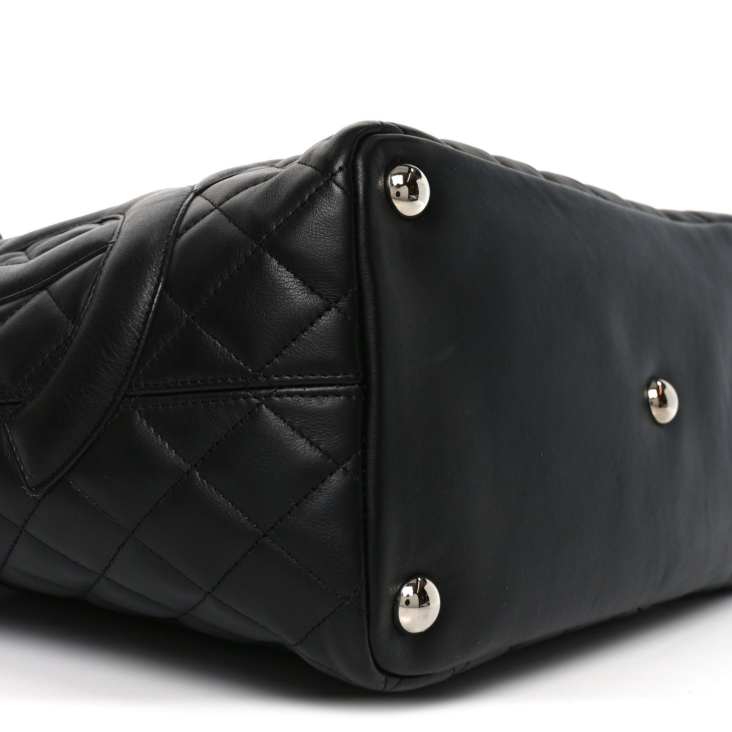 Chanel Calfskin Quilted Large Cambon Tote Black 9 of 10