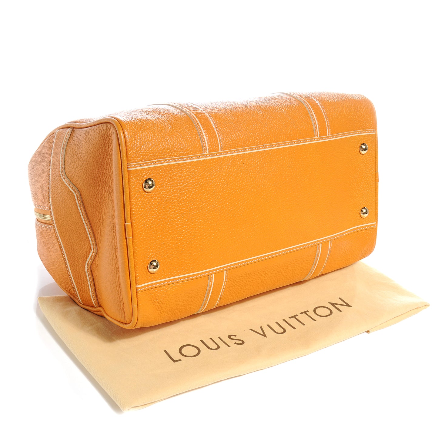 Tobago Leather Carryall Yellow
