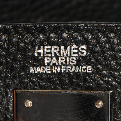 Hermes Taurillon Clemence Kelly Retourne 32 Black 4 of 23