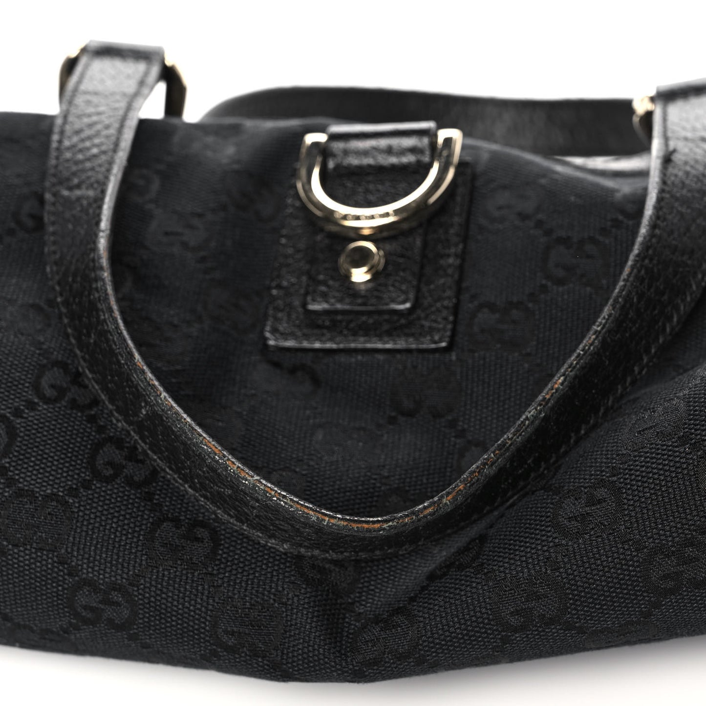 Monogram Large Abbey Tote Black