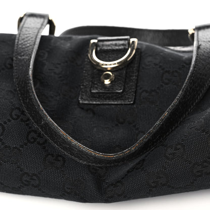 Gucci Monogram Large Abbey Tote Black 11 of 14