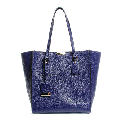 Burberry Heritage Grain Medium Woodbury Tote Blue 1 of 9