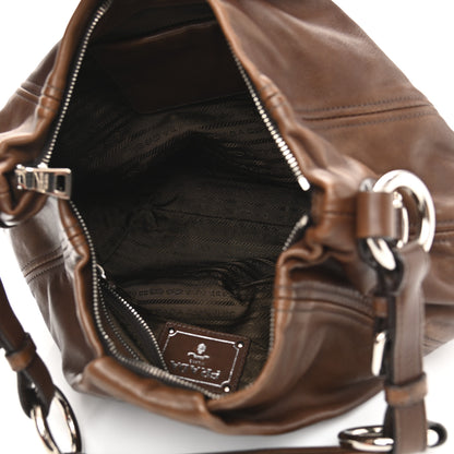 Prada Vitello Daino Hobo Bruciato 5 of 11