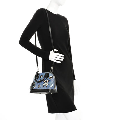 Louis Vuitton Epi Azteque Alma BB Denim Light 2 of 6