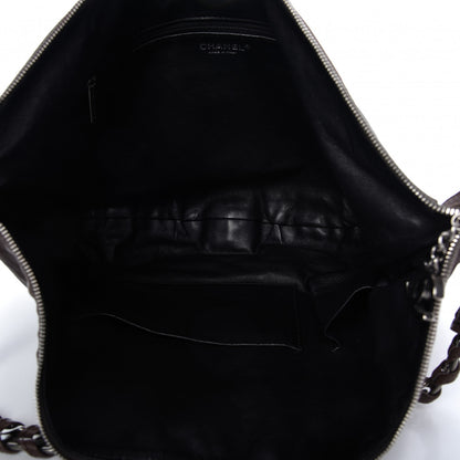 Chanel Calfskin Modern Chain Hobo Brown 5 of 9