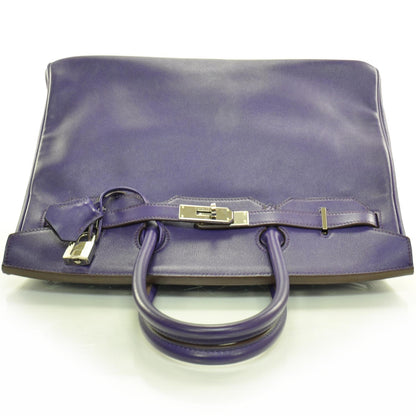 Hermes Swift Birkin 35 Iris Purple 5 of 8