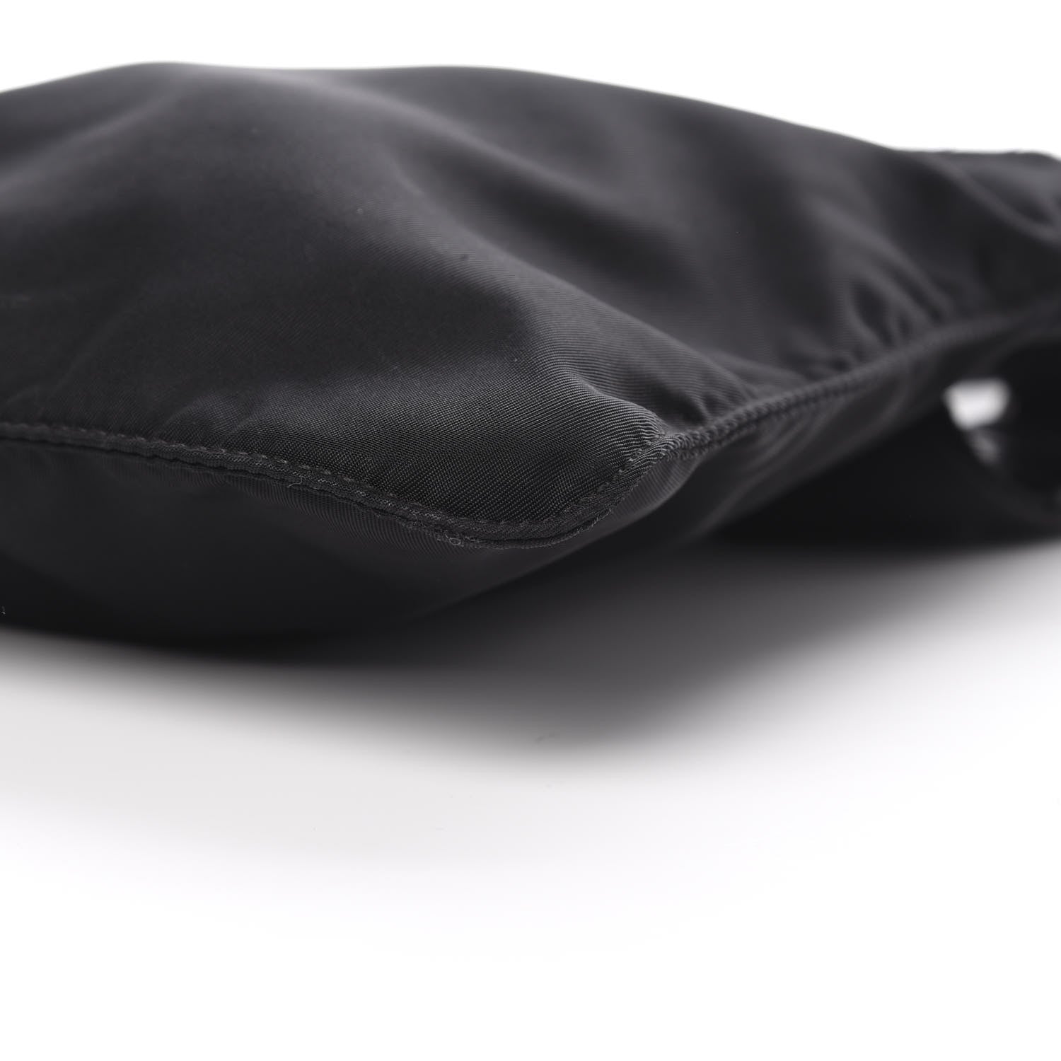 Prada Nylon Flat Messenger Bag Black 10 of 11