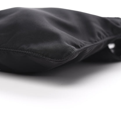 Prada Nylon Flat Messenger Bag Black 10 of 11