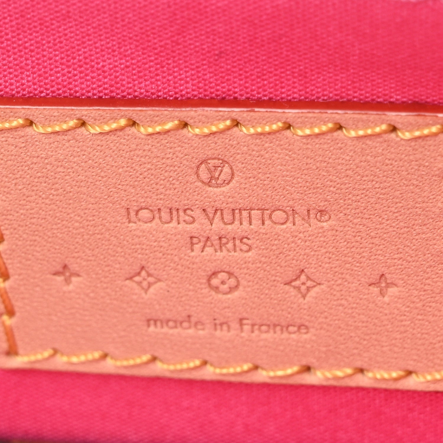Louis Vuitton Vernis Alma BB Neon Pink 6 of 9