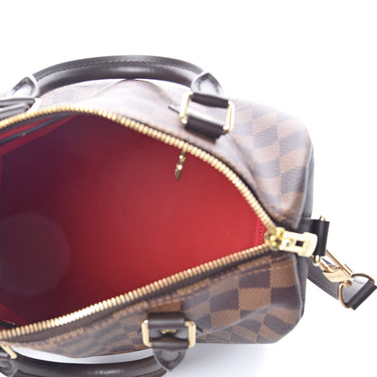 Louis Vuitton Damier Ebene Speedy Bandouliere 25 6 of 10