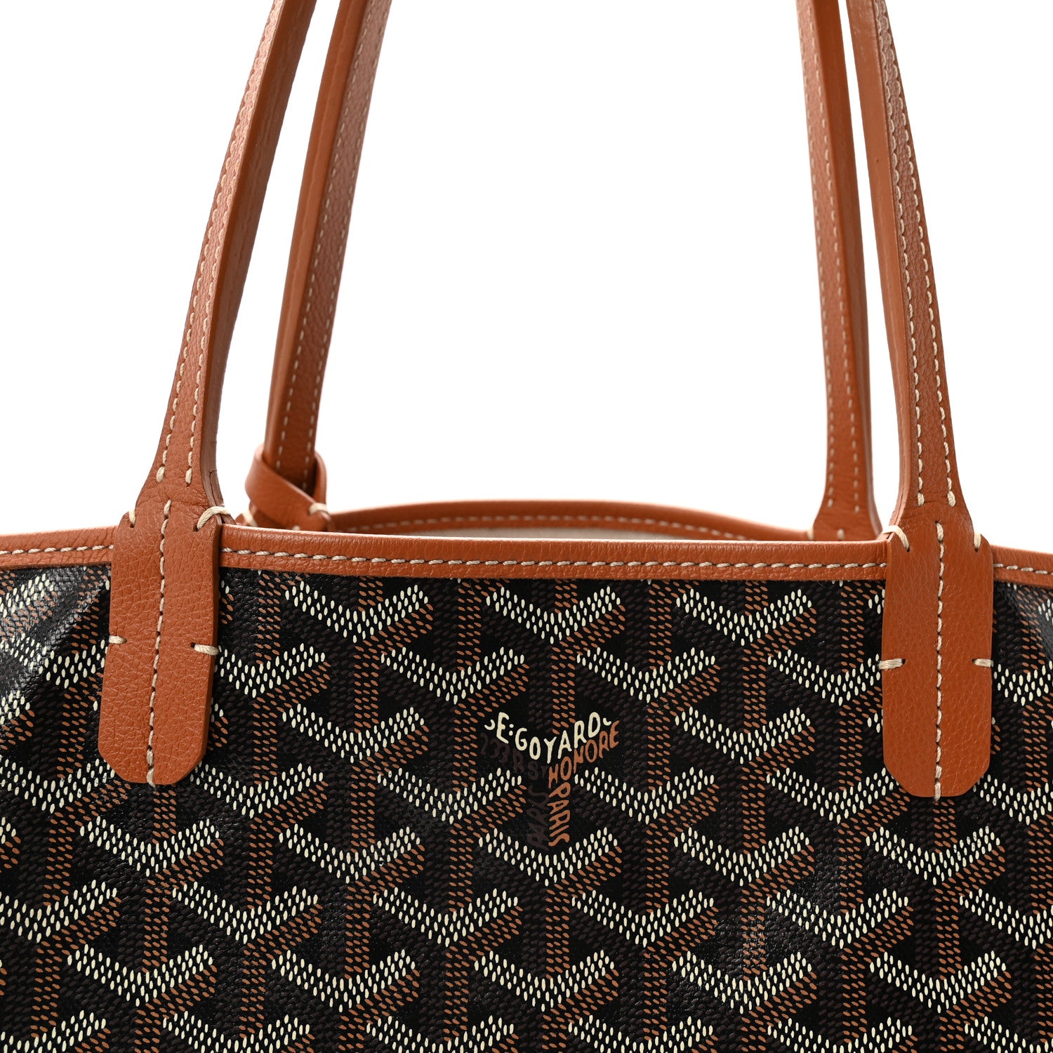 Goyard Goyardine Saint Louis PM Black Gold 9 of 11