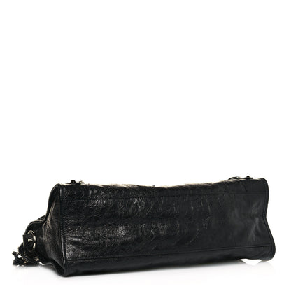 Balenciaga Agneau Classic Silver Hardware City Black 4 of 21