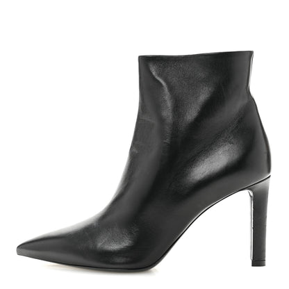 Saint Laurent Santiago Russo Kate 85 Zip Bootie 39 Black 1 of 8