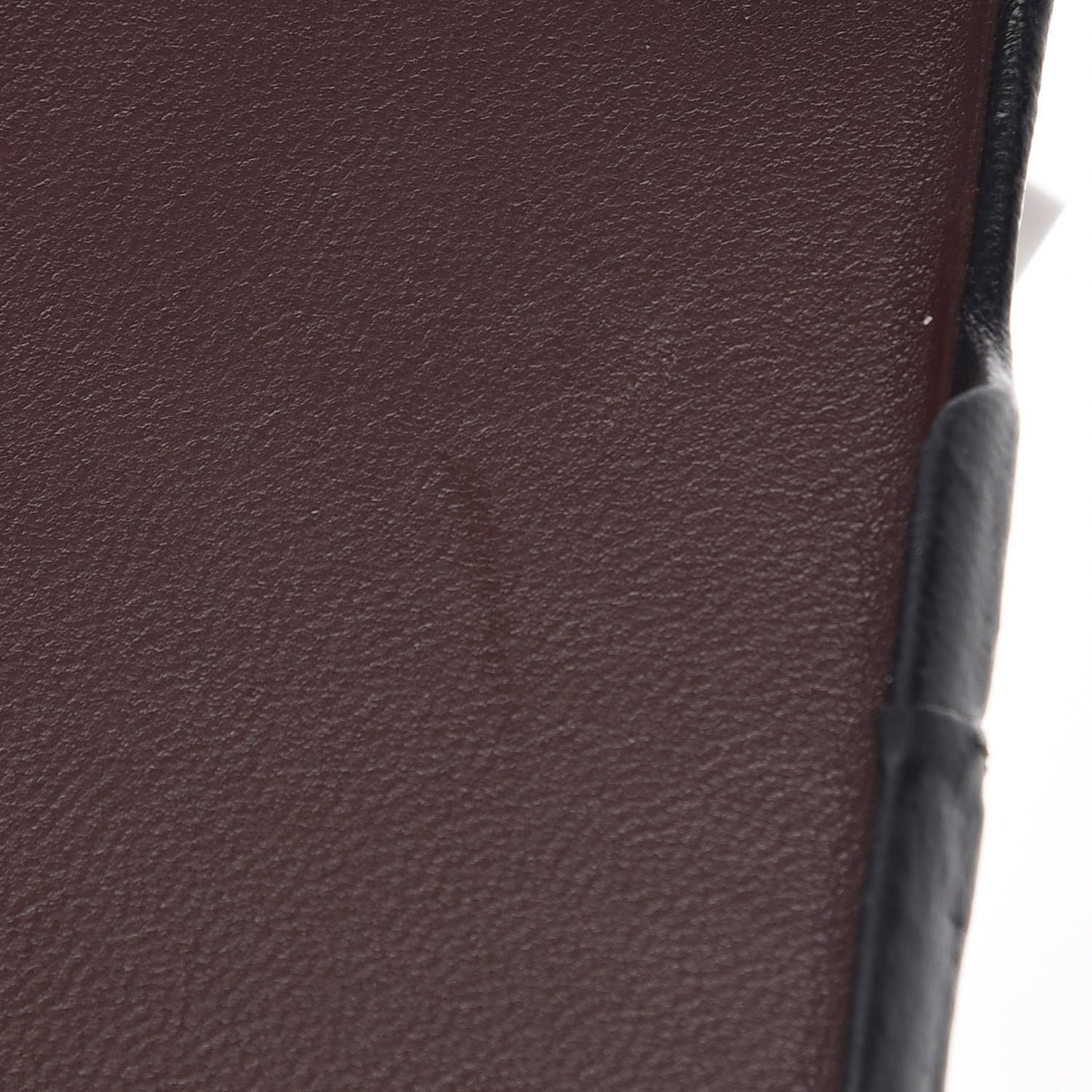 Lambskin Quilted iPhone X Case Black