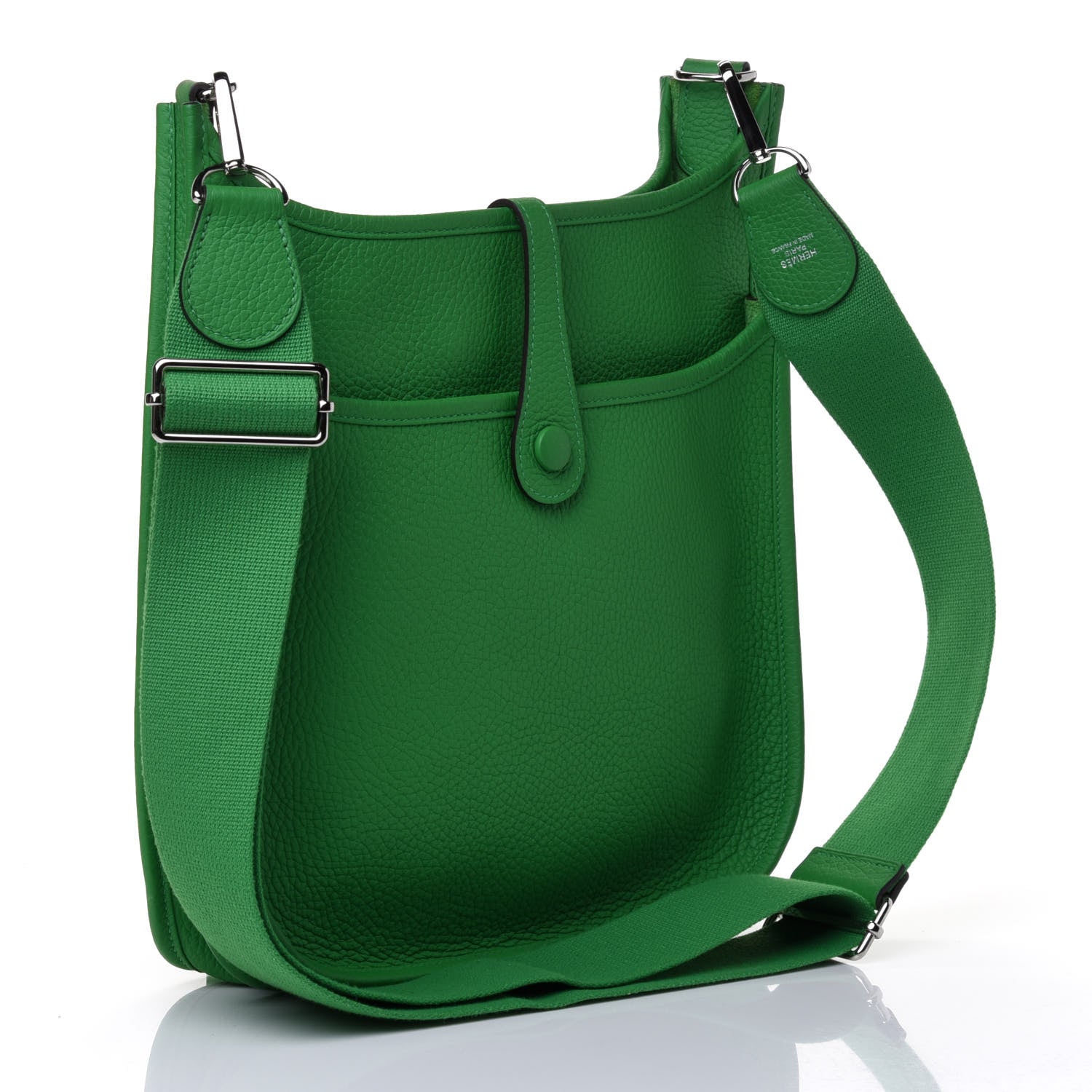 Hermes Taurillon Clemence Evelyne III PM Bambou 2 of 4