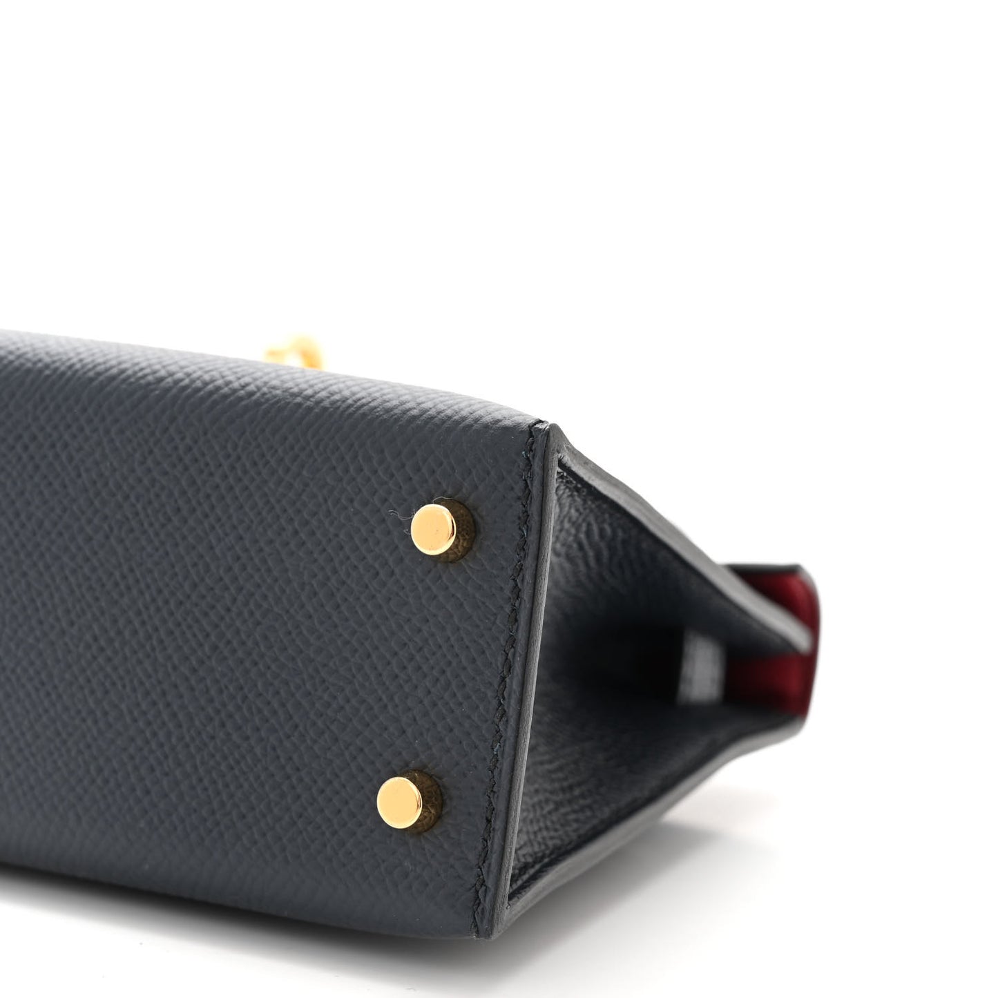 Epsom Casaque Mini Kelly Sellier 20 Black Bleu Indigo Rouge Grenat