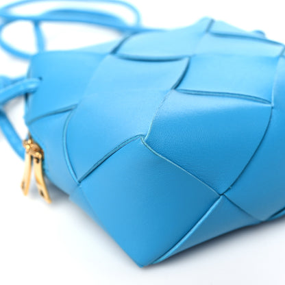 Bottega Veneta Lambskin Maxi Intrecciato Mini Cassette Camera Bag Pool 8 of 9