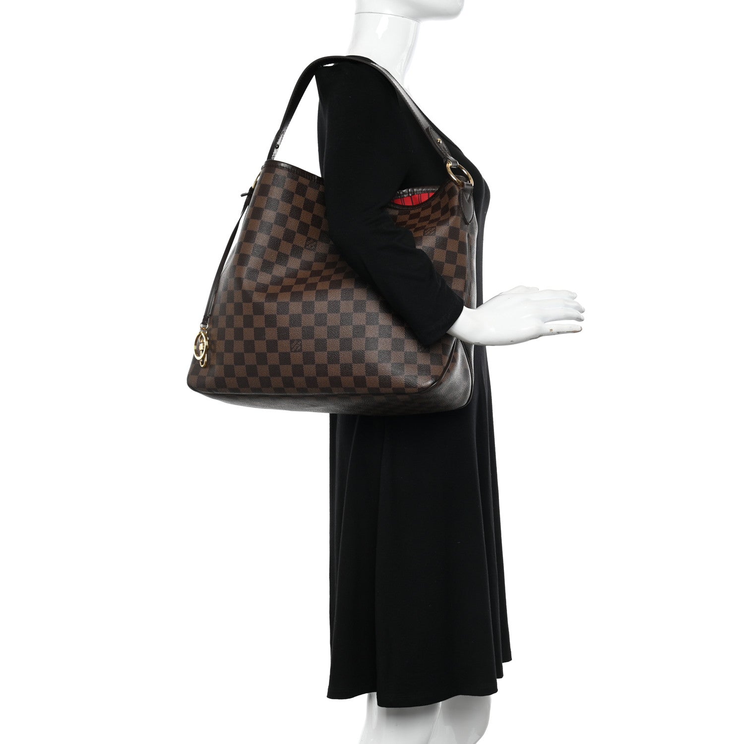 Louis Vuitton Damier Ebene Delightful MM 2 of 13