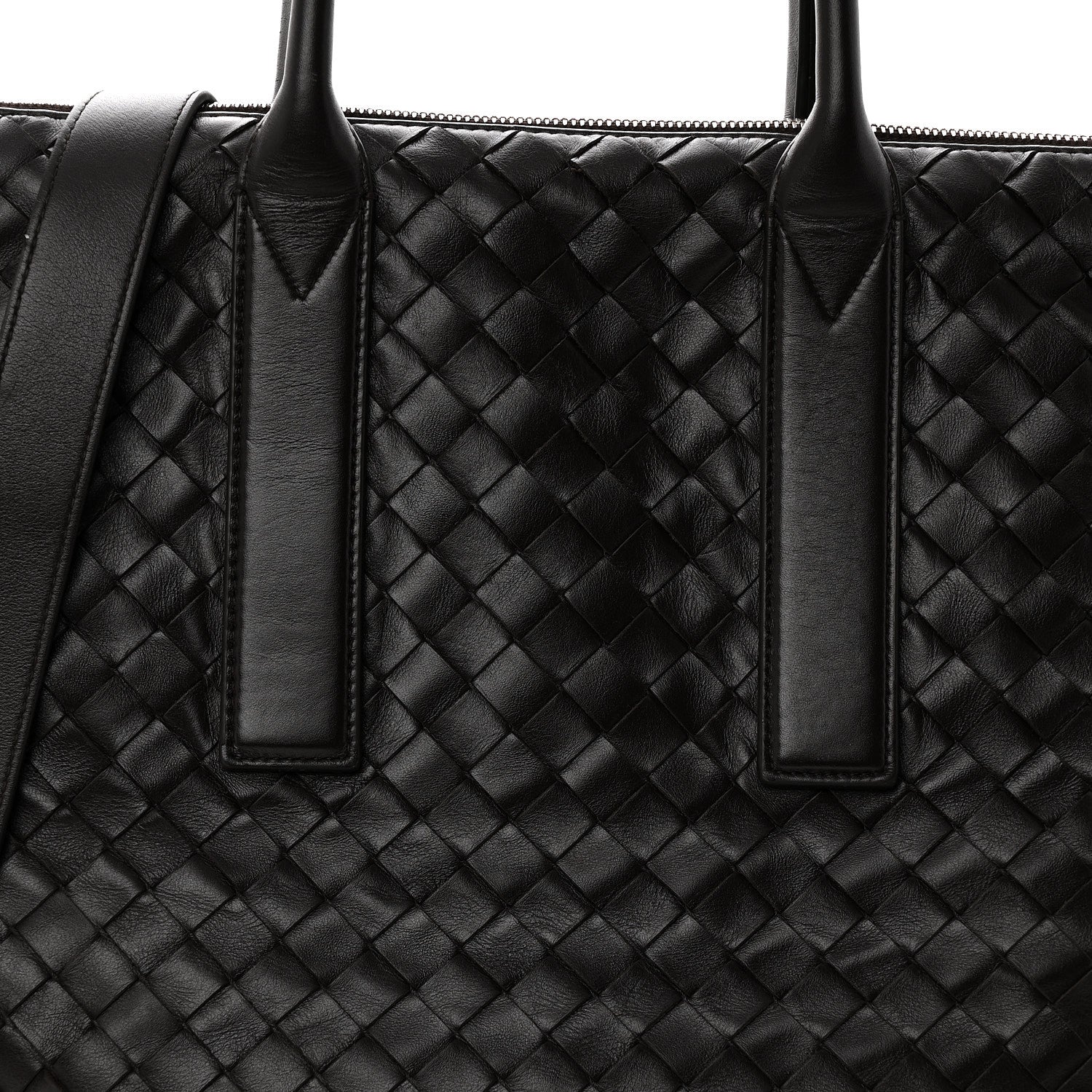 Bottega Veneta Calfskin Intrecciato Zipped North South Tote Fondant 7 of 13