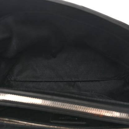 Saint Laurent Calfskin Y Quilted Monogram Medium Loulou Chain Satchel Black 5 of 11