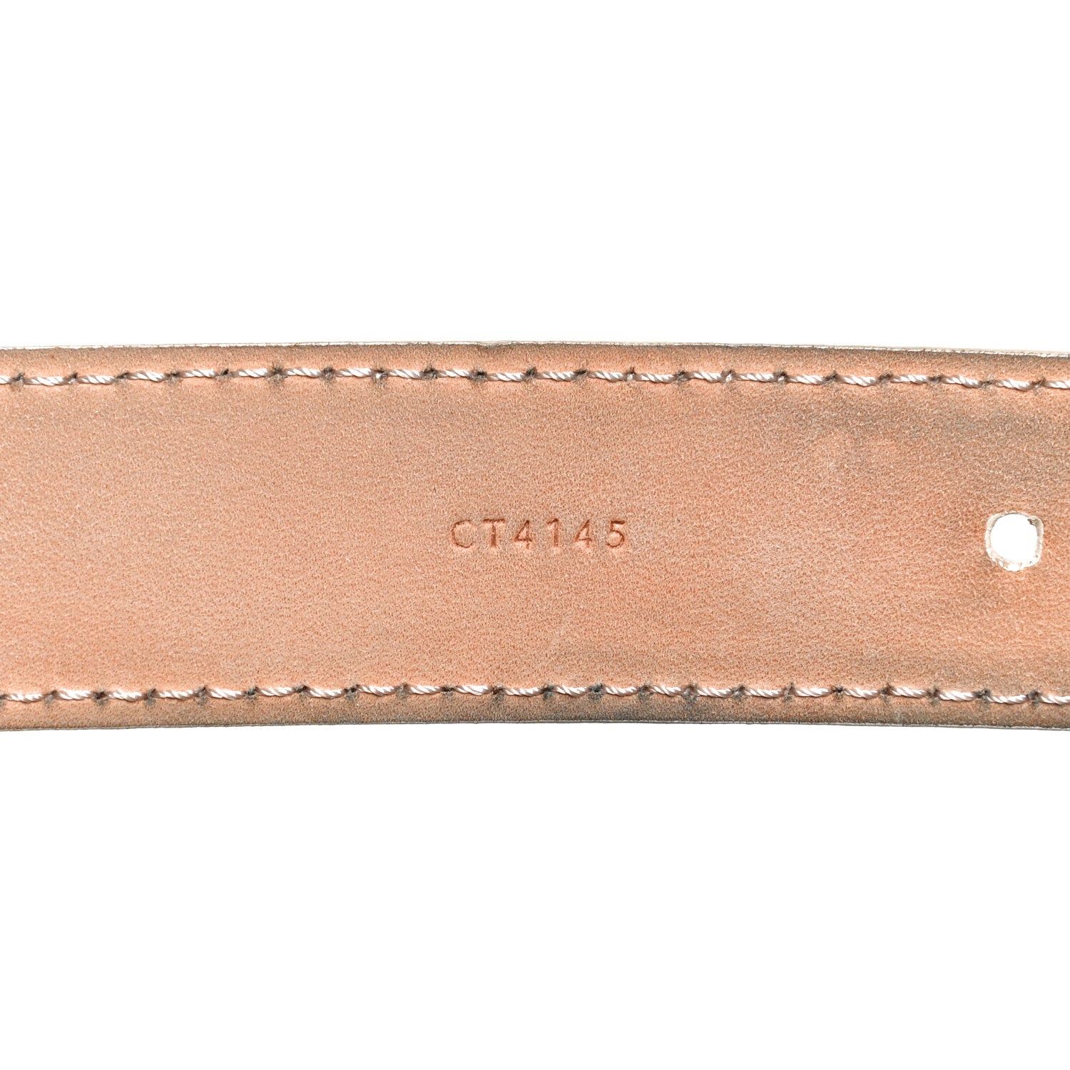 Louis Vuitton Damier Azur 25mm Mini Belt 75 30 6 of 7