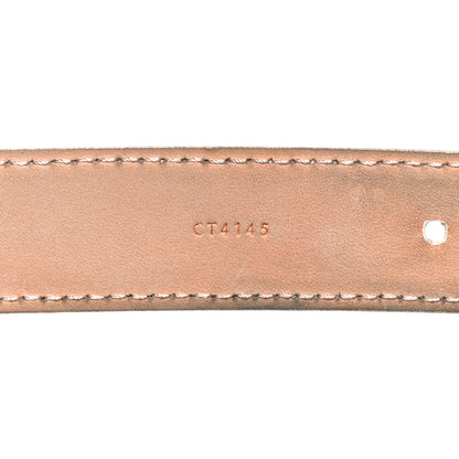 Louis Vuitton Damier Azur 25mm Mini Belt 75 30 6 of 7