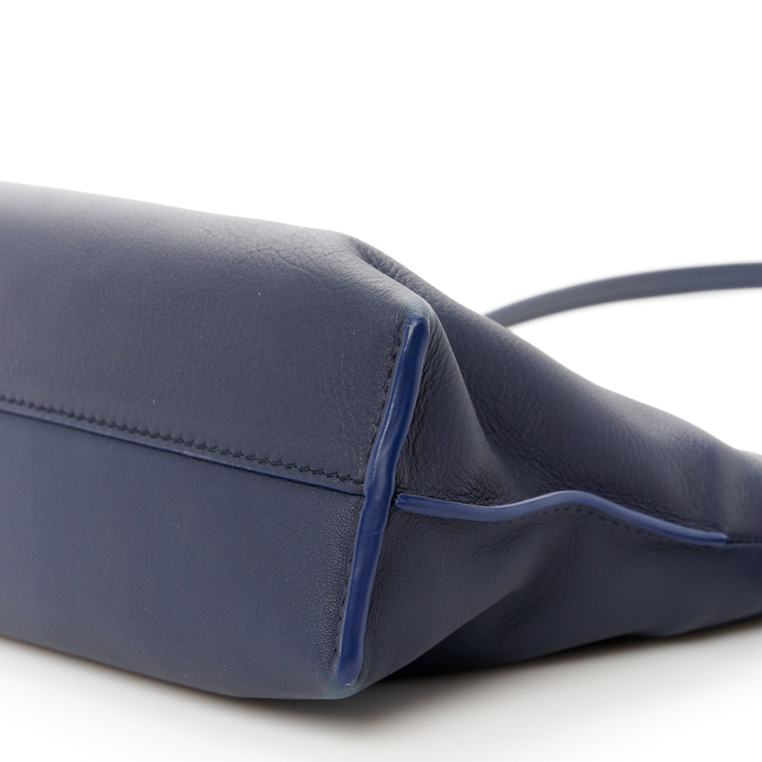 Loewe Calfskin Mini Flamenco Knot Clutch Abyss Blue 10 of 10