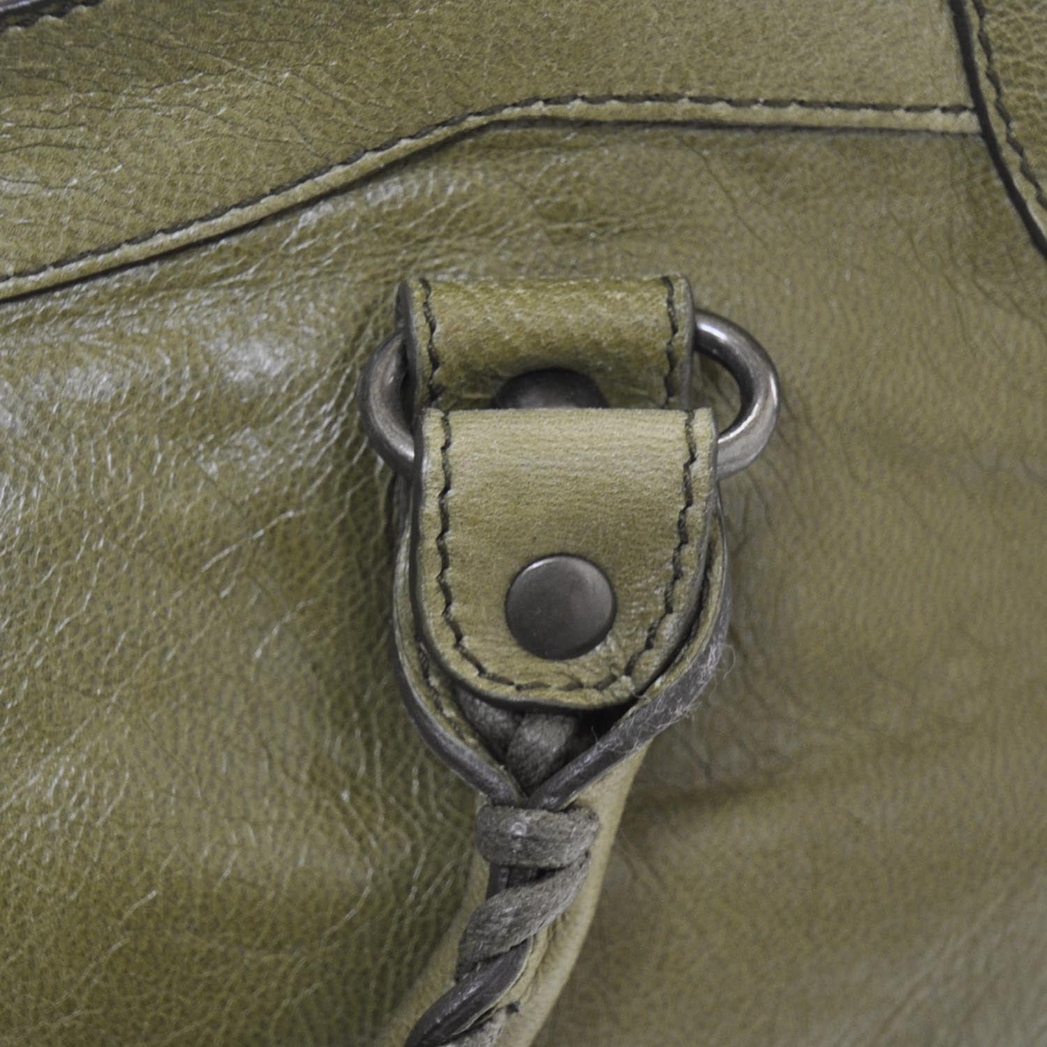 Balenciaga Chevre City Dolma Green RH 7 of 11