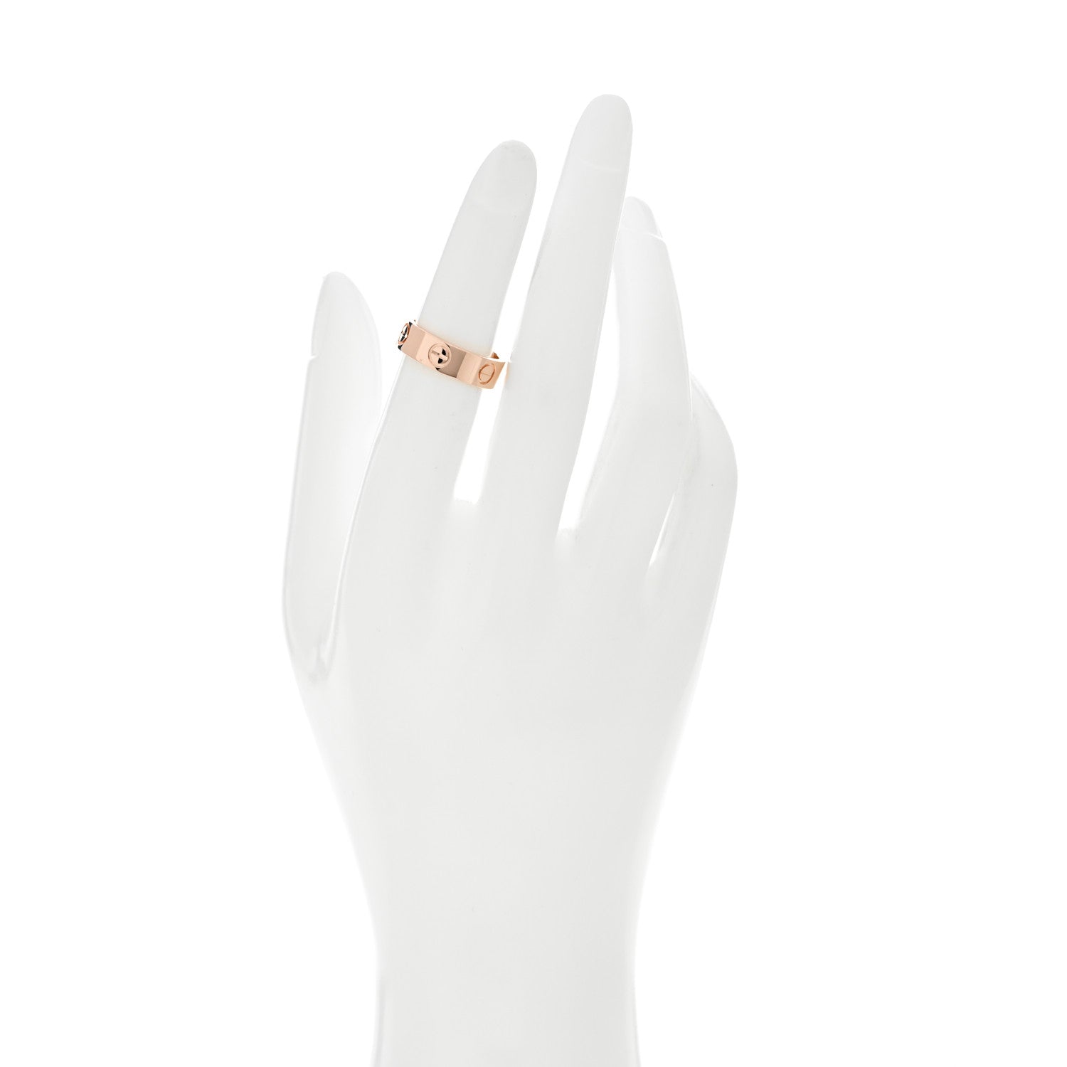 Cartier 18K Pink Gold 5.5mm LOVE Ring 50 5.25 2 of 5