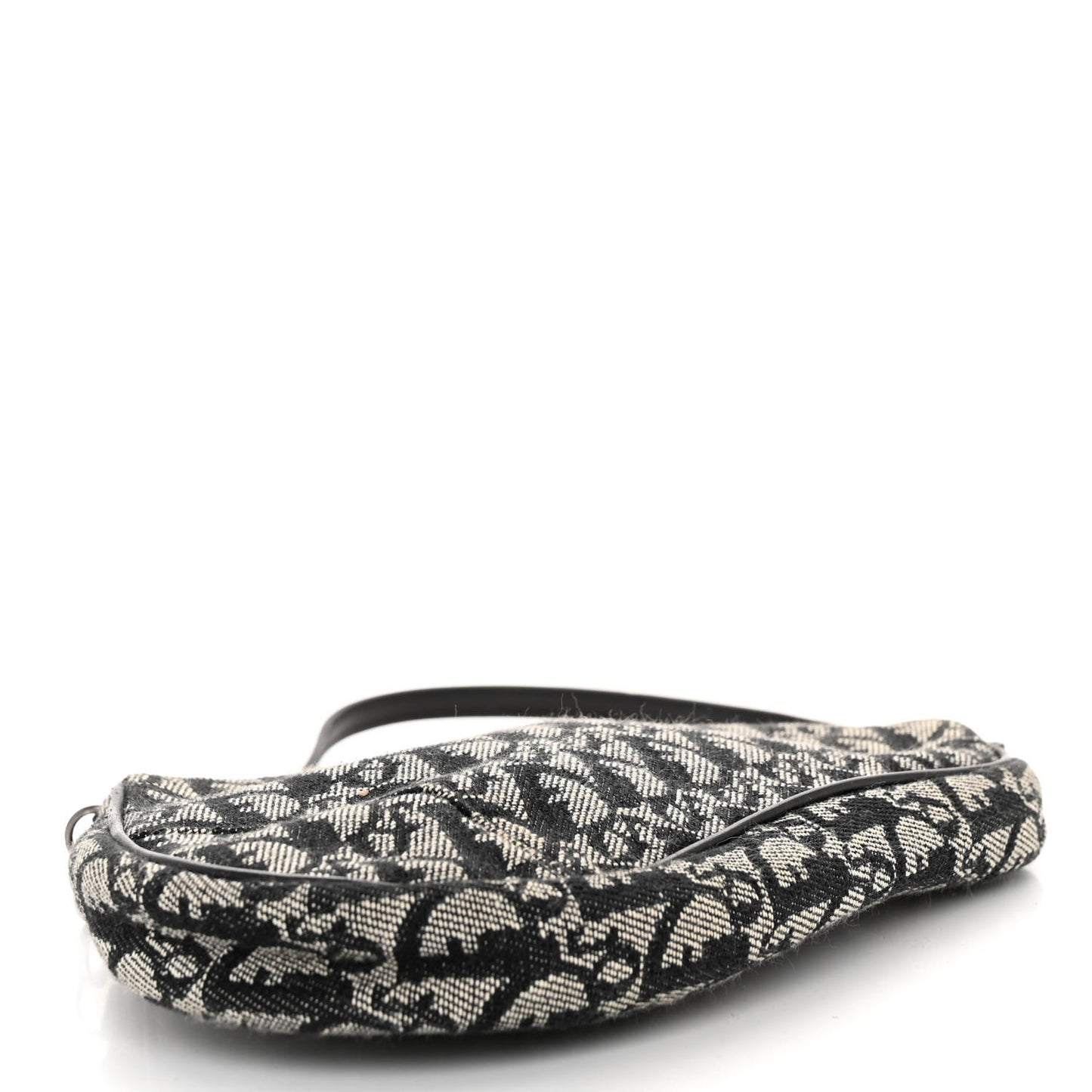 Monogram Mini Saddle Pochette Black