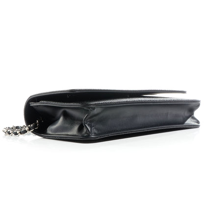 Chanel Caviar Timeless CC Wallet on Chain WOC Black 4 of 9