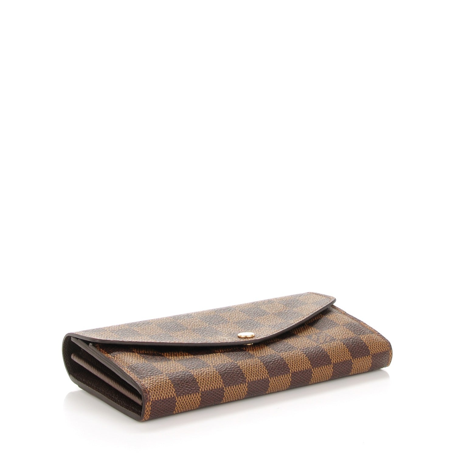 Louis Vuitton Damier Ebene Sarah Wallet NM 3 of 6