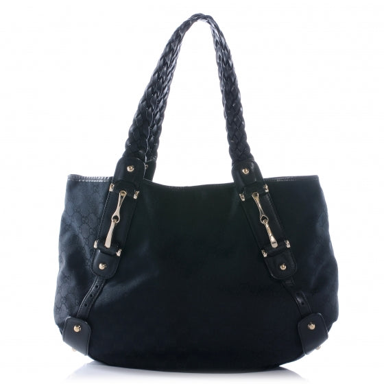 Monogram Pelham Medium Shoulder Bag Black