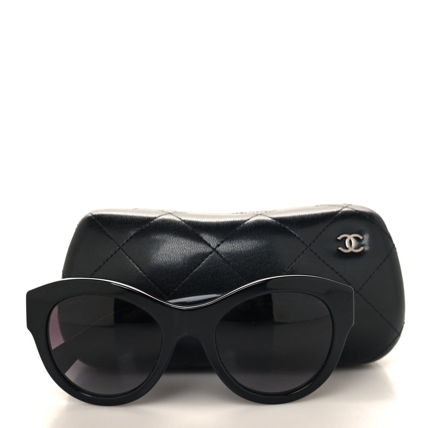 Acetate Butterfly Sunglasses 5371 Black