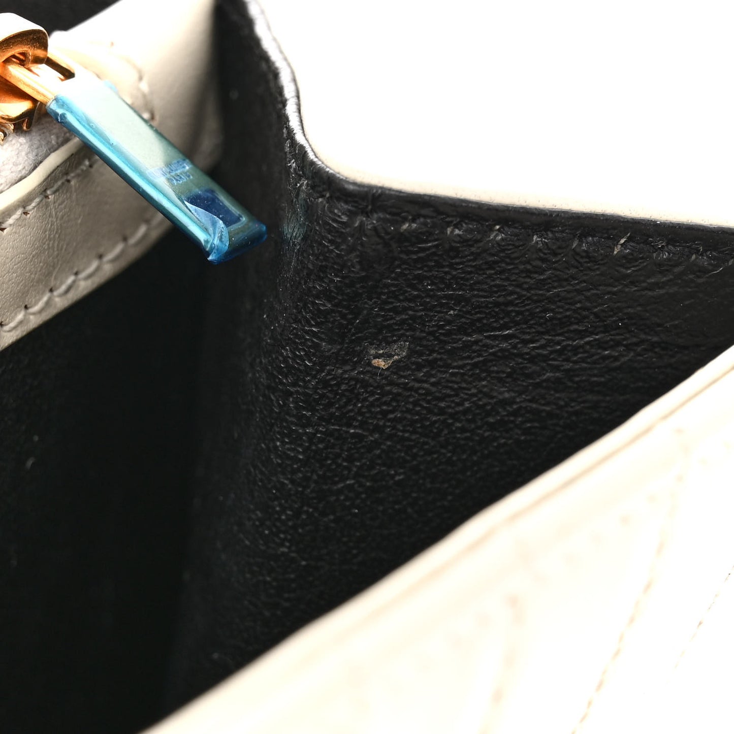 Calfskin Matelasse Victoire Chain Wallet Black