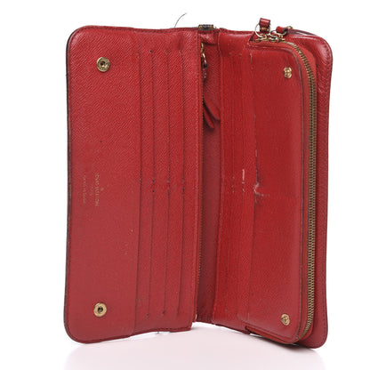 Louis Vuitton Monogram Insolite Wallet Red 6 of 15