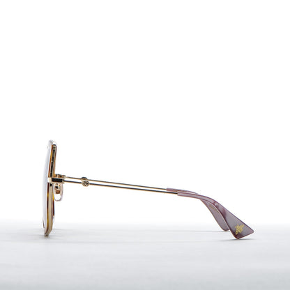 Gucci Square Frame GG0106S Sunglasses Tortoise 3 of 7