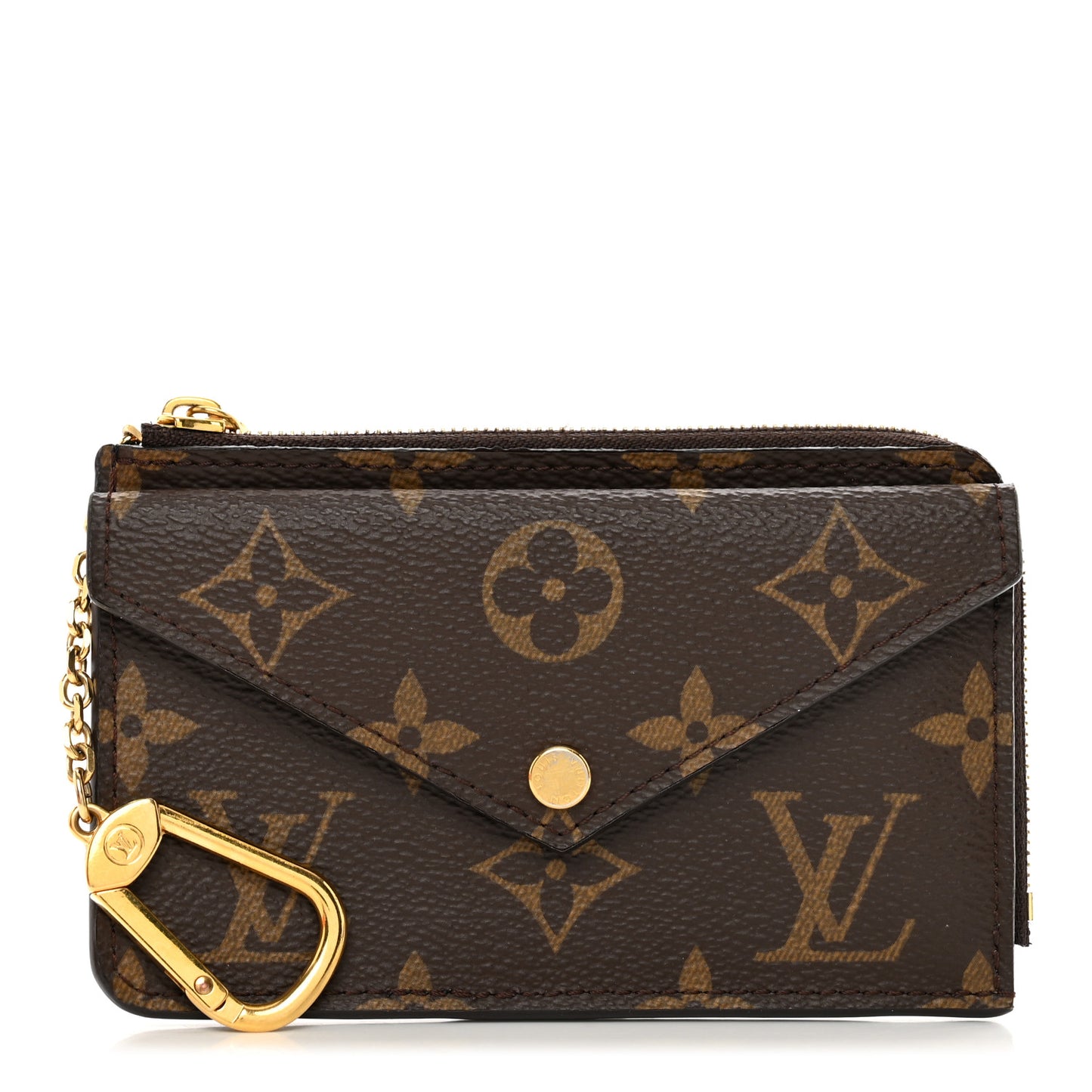 Monogram Recto Verso Card Holder Black