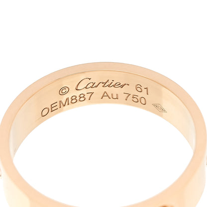 Cartier 18K Yellow Gold 5.5mm LOVE Ring 61 9.5 4 of 4