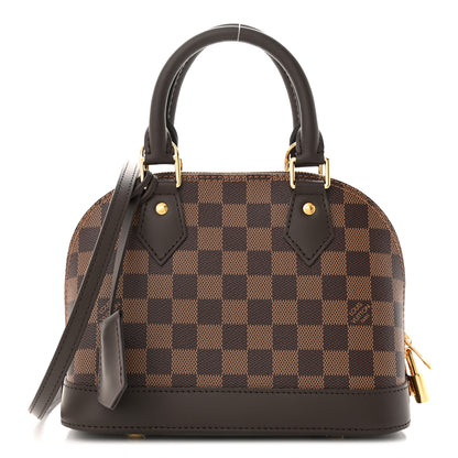 Louis Vuitton Damier Ebene Alma BB 1 of 10