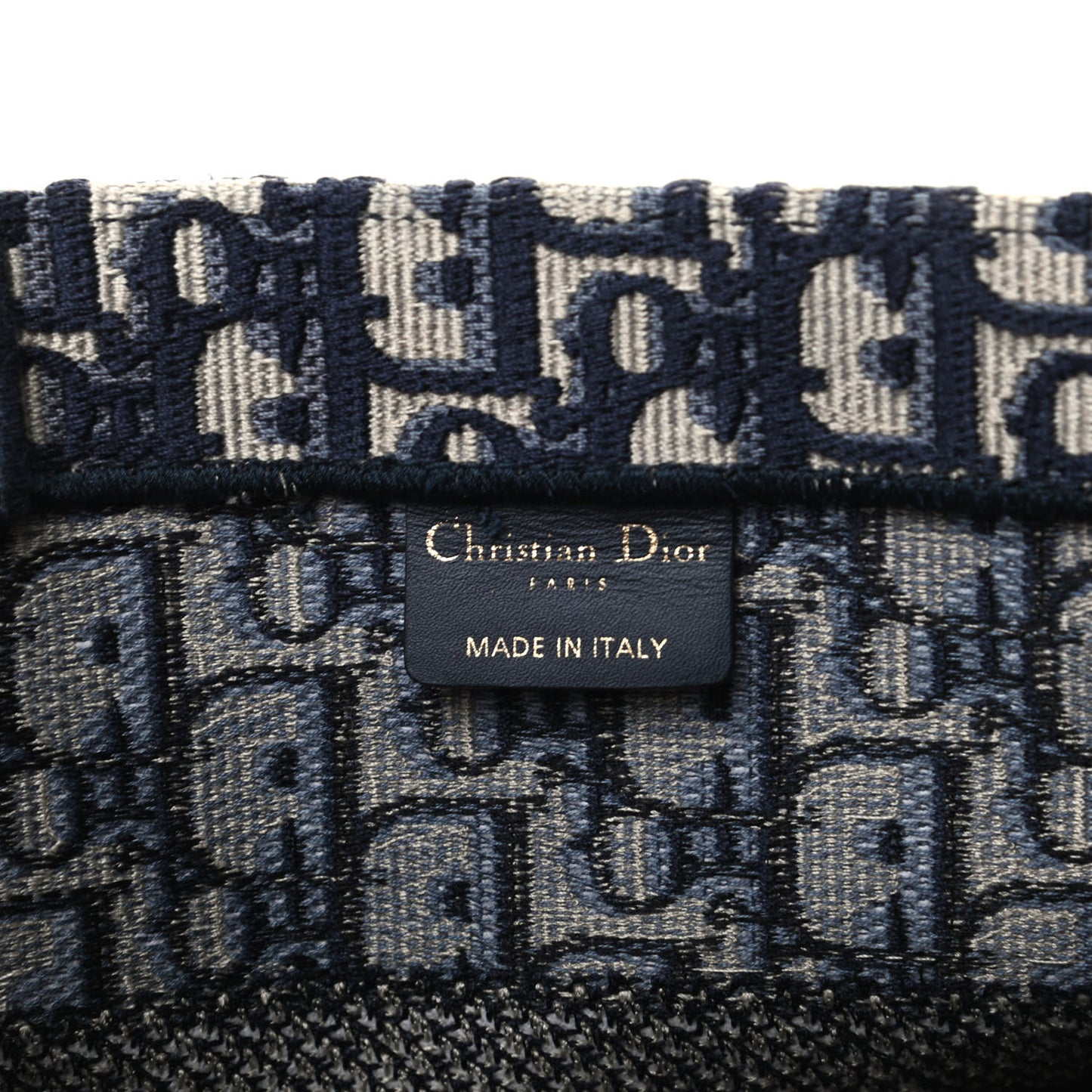 Oblique Medium Book Tote Blue Multicolor